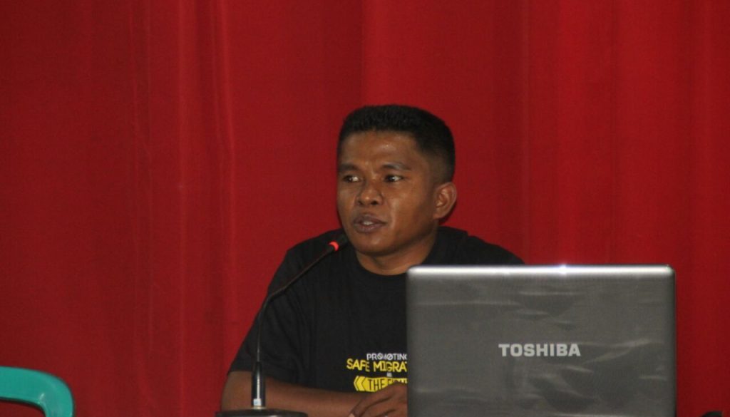 Sosialisasi Bahaya Perdagangan Manusia