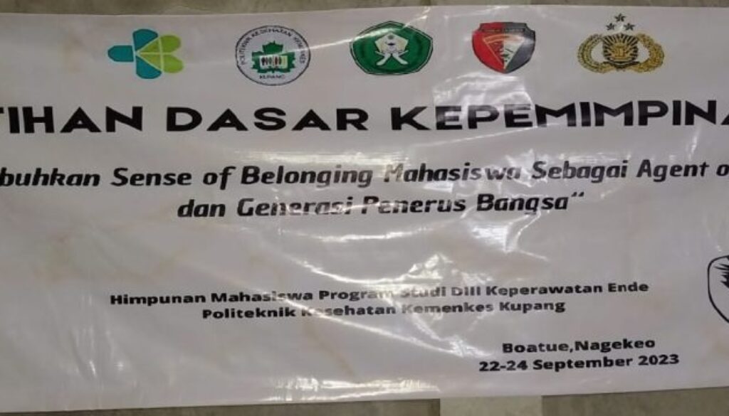 160 Orang Mahasiswa/i Prodi D III Keperawatan Ende Poltekes Kemenkes Kupang Mengikuti Latihan Dasar Kepemimpinan di CIJ Leven Youth Camp Boatue
