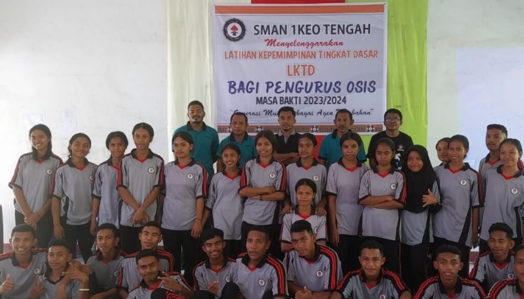 Pengurus OSIS SMAN 1 Keo Tengah, Ikuti Latihan Kepemimpinan Tingkat Dasar (LKTD)