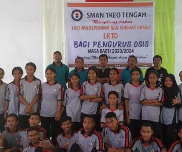 Pengurus OSIS SMAN 1 Keo Tengah, Ikuti Latihan Kepemimpinan Tingkat Dasar (LKTD)