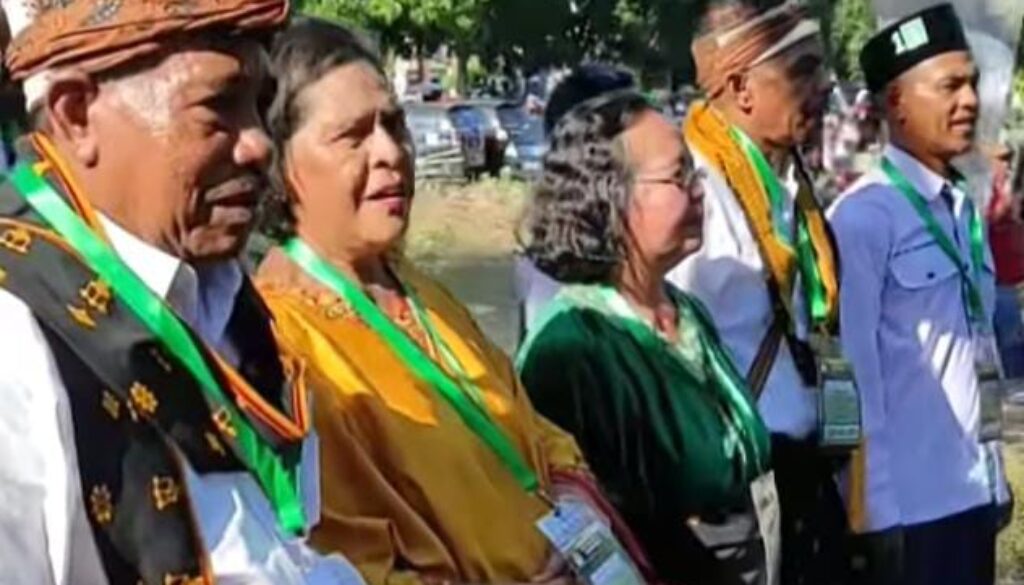 Paket GERBANG EMAS mendaftar ke KPU di Kawal Ribuan Simpatisan
