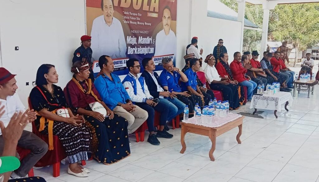 Paket IDOLA Gelar Deklarasi; Mendaftar ke KPU Menumpangi Hand Traktor