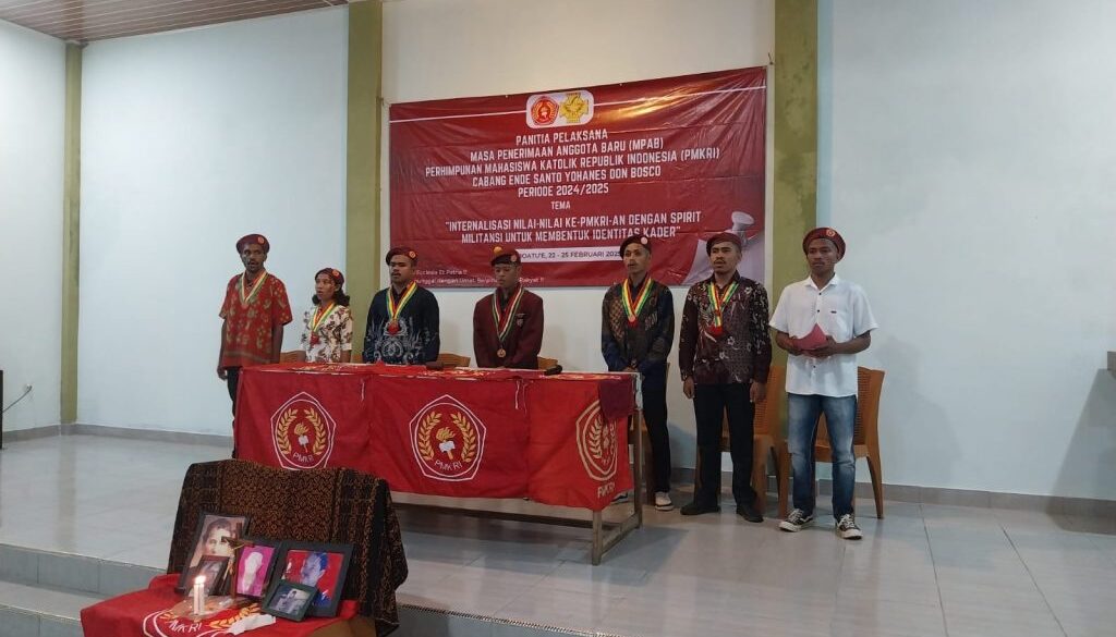 PMKRI Cabang Ende ST. Yohanes Don Bosco Gelar MPAB, Cetak Kader Muda Berjiwa Kristiani dan Nasionalis