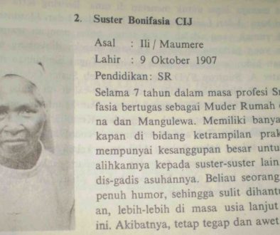 Warisan Rohani Mgr. Heinrich Leven, SVD, Hambah Allah. Kepada Congregatio Imitationis Jesu (CIJ) yang didirikannya