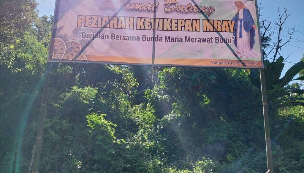 Ziarah Kevikepan Mbay di Kodidewa Nangaroro, Melangkah Bersama Maria, Menyentuh Luka Bumi