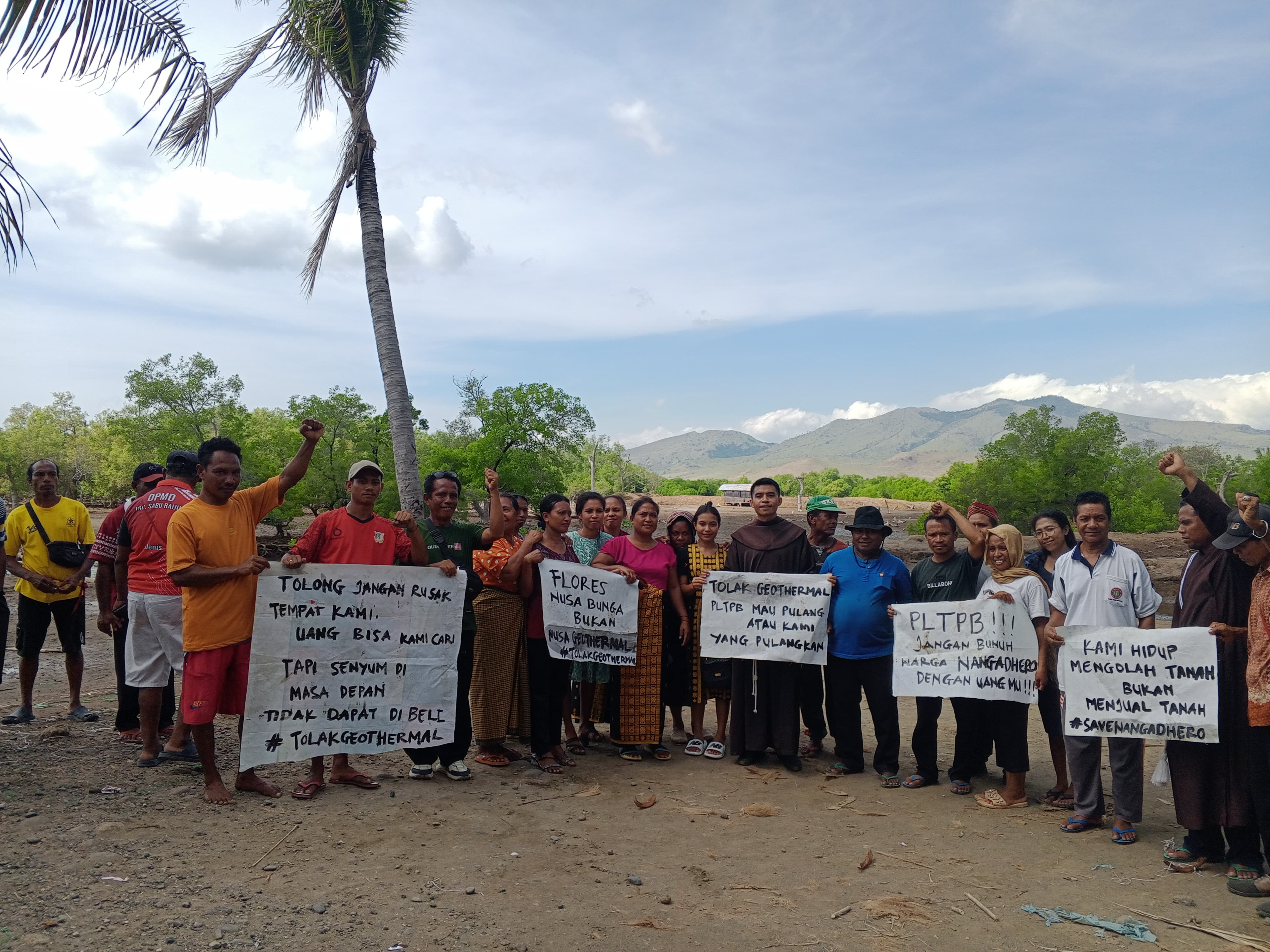 Demi Air, Tanah, dan Warisan Leluhur, Warga Nangadhero Tolak Proyek Geotermal Marapokot